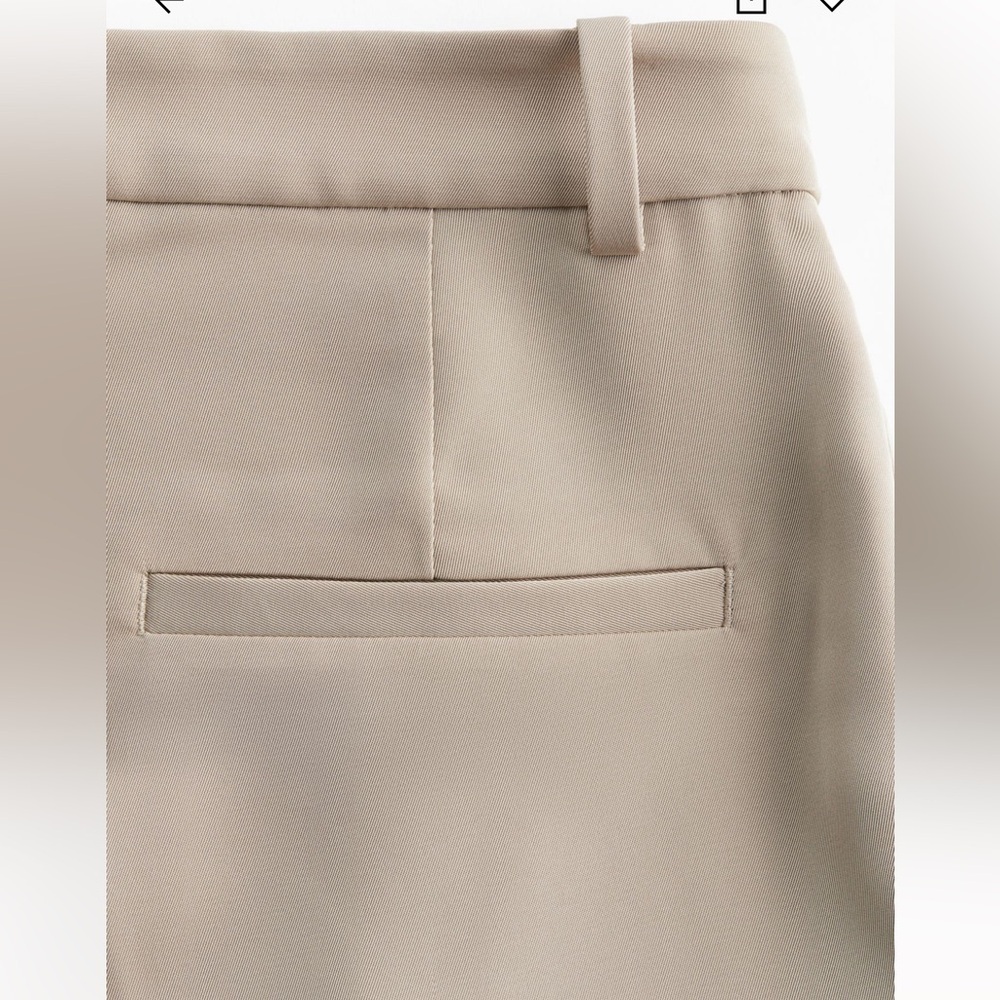 H&M Wide Leg Twill Pants - Picture 5 of 7
